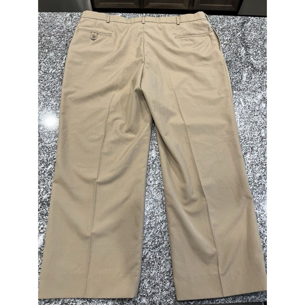 U.S. Navy Men’s Khaki Twill Uniform Pants Flat Front Straight Leg 44R 42W A2
